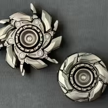 Open armour fidget spinner